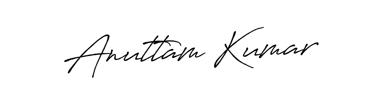 This is the best signature style for the Anuttam Kumar name. Also you like these signature font (Antro_Vectra_Bolder). Mix name signature. Anuttam Kumar signature style 7 images and pictures png