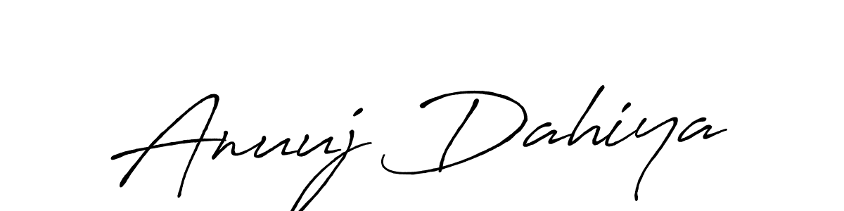 How to Draw Anuuj Dahiya signature style? Antro_Vectra_Bolder is a latest design signature styles for name Anuuj Dahiya. Anuuj Dahiya signature style 7 images and pictures png