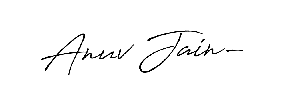 Once you've used our free online signature maker to create your best signature Antro_Vectra_Bolder style, it's time to enjoy all of the benefits that Anuv Jain- name signing documents. Anuv Jain- signature style 7 images and pictures png