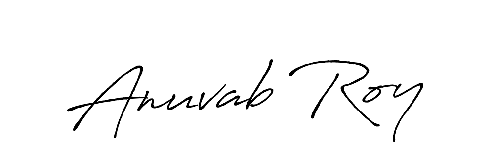 Here are the top 10 professional signature styles for the name Anuvab Roy. These are the best autograph styles you can use for your name. Anuvab Roy signature style 7 images and pictures png