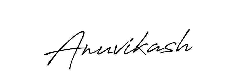 Here are the top 10 professional signature styles for the name Anuvikash. These are the best autograph styles you can use for your name. Anuvikash signature style 7 images and pictures png
