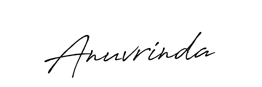 Here are the top 10 professional signature styles for the name Anuvrinda. These are the best autograph styles you can use for your name. Anuvrinda signature style 7 images and pictures png