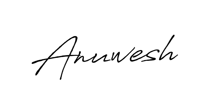 Here are the top 10 professional signature styles for the name Anuwesh. These are the best autograph styles you can use for your name. Anuwesh signature style 7 images and pictures png