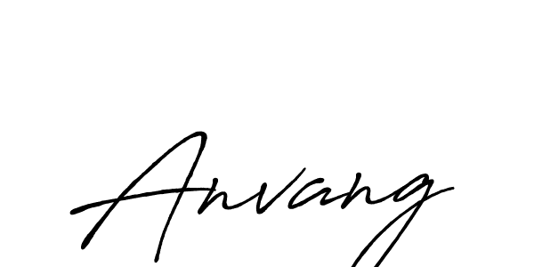 Also You can easily find your signature by using the search form. We will create Anvang name handwritten signature images for you free of cost using Antro_Vectra_Bolder sign style. Anvang signature style 7 images and pictures png