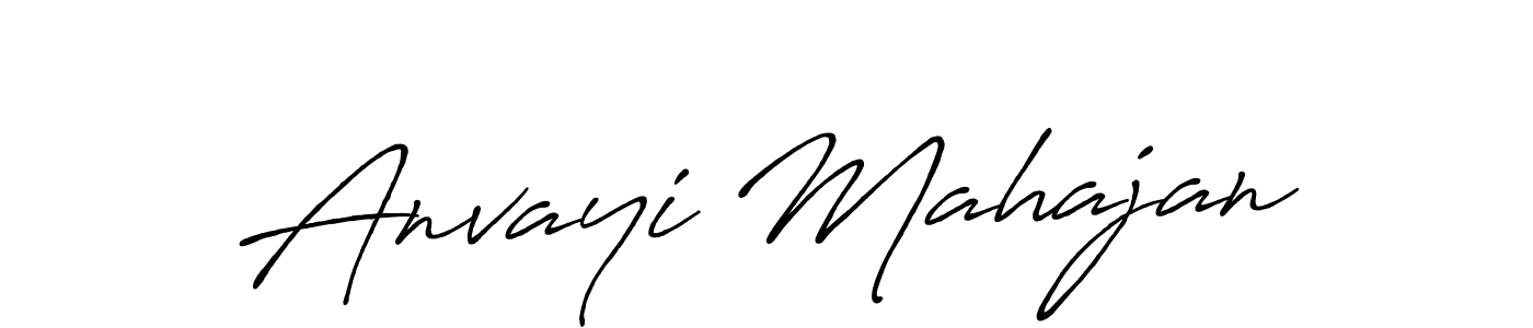 It looks lik you need a new signature style for name Anvayi Mahajan. Design unique handwritten (Antro_Vectra_Bolder) signature with our free signature maker in just a few clicks. Anvayi Mahajan signature style 7 images and pictures png