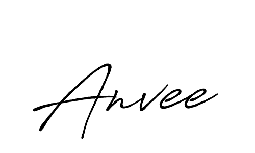 Use a signature maker to create a handwritten signature online. With this signature software, you can design (Antro_Vectra_Bolder) your own signature for name Anvee. Anvee signature style 7 images and pictures png