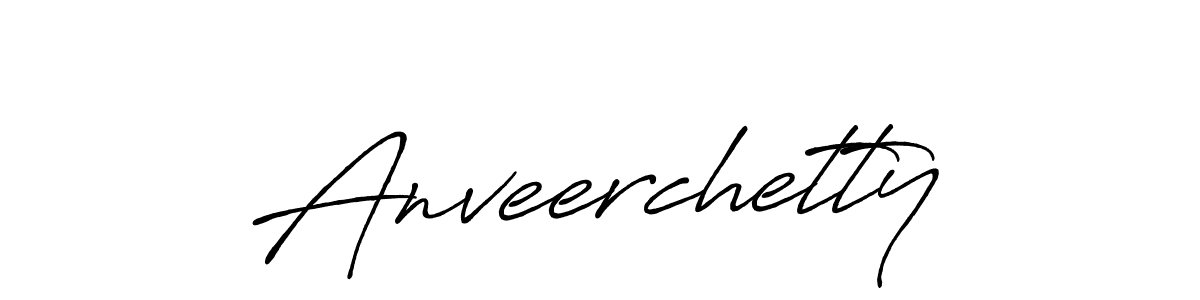 It looks lik you need a new signature style for name Anveerchetty. Design unique handwritten (Antro_Vectra_Bolder) signature with our free signature maker in just a few clicks. Anveerchetty signature style 7 images and pictures png