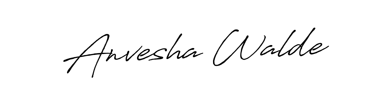 Check out images of Autograph of Anvesha Walde name. Actor Anvesha Walde Signature Style. Antro_Vectra_Bolder is a professional sign style online. Anvesha Walde signature style 7 images and pictures png