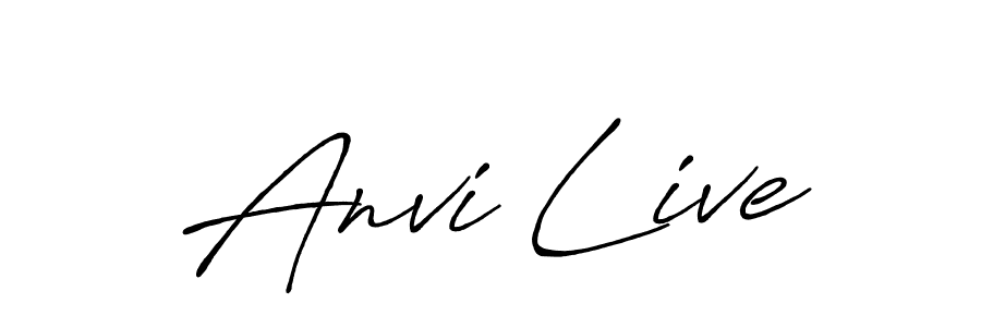 You can use this online signature creator to create a handwritten signature for the name Anvi Live. This is the best online autograph maker. Anvi Live signature style 7 images and pictures png