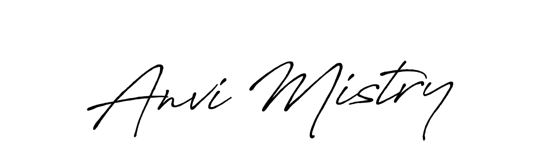 Antro_Vectra_Bolder is a professional signature style that is perfect for those who want to add a touch of class to their signature. It is also a great choice for those who want to make their signature more unique. Get Anvi Mistry name to fancy signature for free. Anvi Mistry signature style 7 images and pictures png