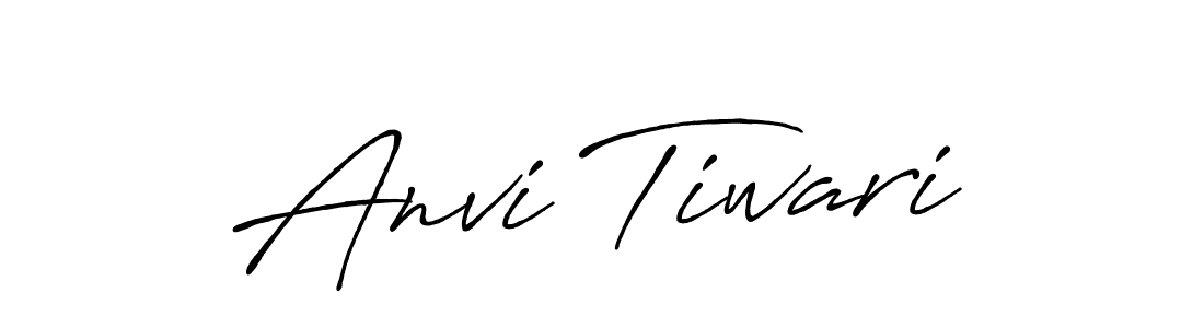 The best way (Antro_Vectra_Bolder) to make a short signature is to pick only two or three words in your name. The name Anvi Tiwari include a total of six letters. For converting this name. Anvi Tiwari signature style 7 images and pictures png