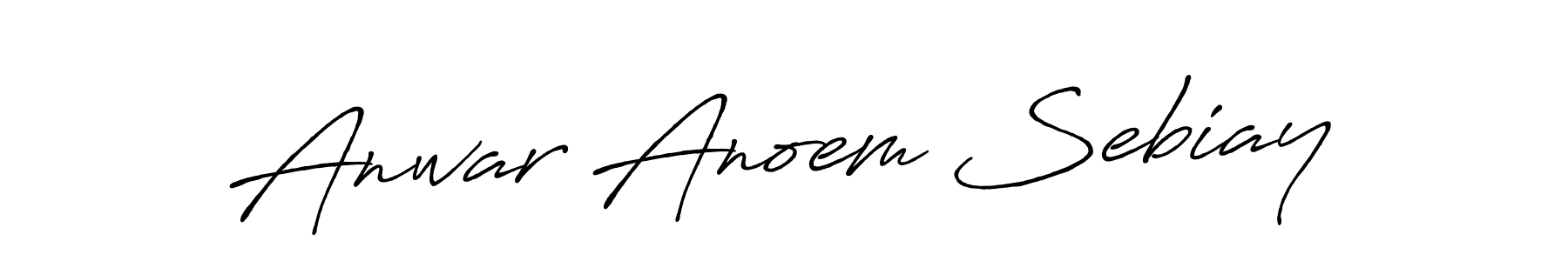 Once you've used our free online signature maker to create your best signature Antro_Vectra_Bolder style, it's time to enjoy all of the benefits that Anwar Anoem Sebiay name signing documents. Anwar Anoem Sebiay signature style 7 images and pictures png