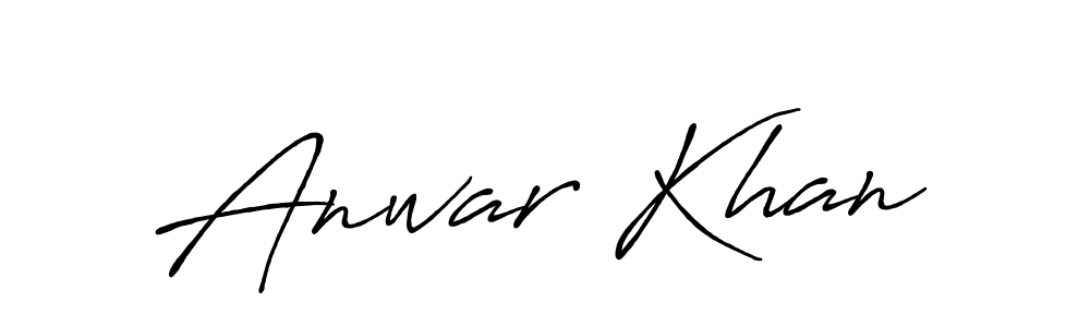 Also You can easily find your signature by using the search form. We will create Anwar Khan name handwritten signature images for you free of cost using Antro_Vectra_Bolder sign style. Anwar Khan signature style 7 images and pictures png