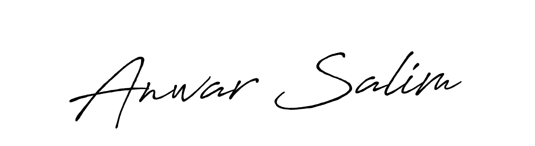 Similarly Antro_Vectra_Bolder is the best handwritten signature design. Signature creator online .You can use it as an online autograph creator for name Anwar Salim. Anwar Salim signature style 7 images and pictures png