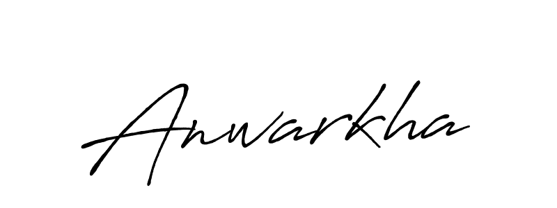 Anwarkha stylish signature style. Best Handwritten Sign (Antro_Vectra_Bolder) for my name. Handwritten Signature Collection Ideas for my name Anwarkha. Anwarkha signature style 7 images and pictures png