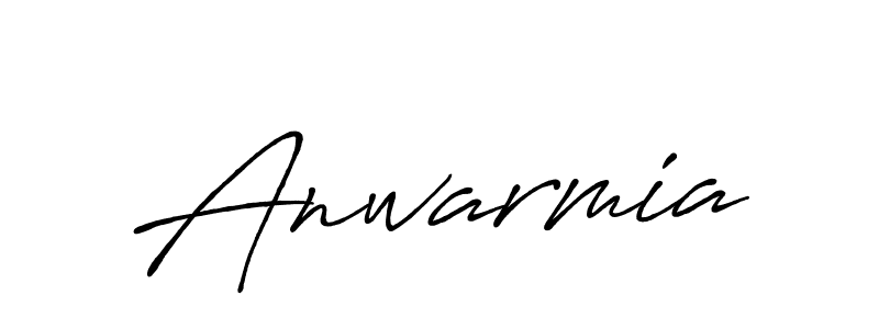 Here are the top 10 professional signature styles for the name Anwarmia. These are the best autograph styles you can use for your name. Anwarmia signature style 7 images and pictures png