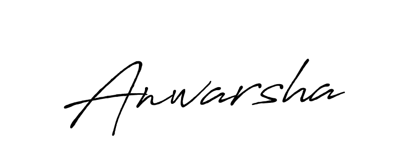 You can use this online signature creator to create a handwritten signature for the name Anwarsha. This is the best online autograph maker. Anwarsha signature style 7 images and pictures png