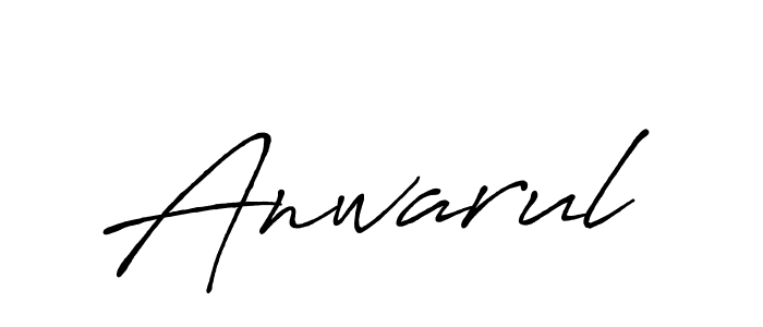 Best and Professional Signature Style for Anwarul. Antro_Vectra_Bolder Best Signature Style Collection. Anwarul signature style 7 images and pictures png