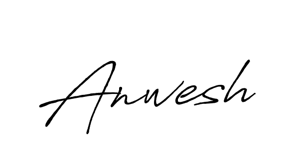 Create a beautiful signature design for name Anwesh. With this signature (Antro_Vectra_Bolder) fonts, you can make a handwritten signature for free. Anwesh signature style 7 images and pictures png