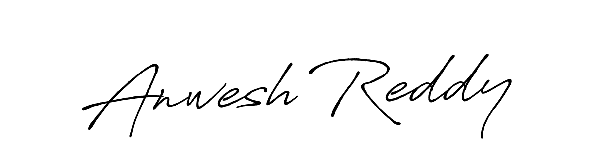 Also we have Anwesh Reddy name is the best signature style. Create professional handwritten signature collection using Antro_Vectra_Bolder autograph style. Anwesh Reddy signature style 7 images and pictures png