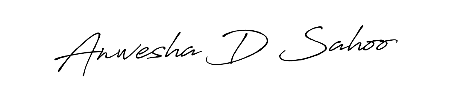 Make a short Anwesha D Sahoo signature style. Manage your documents anywhere anytime using Antro_Vectra_Bolder. Create and add eSignatures, submit forms, share and send files easily. Anwesha D Sahoo signature style 7 images and pictures png