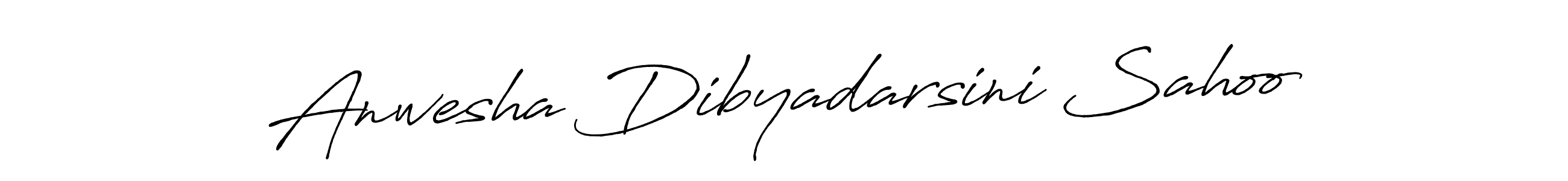Antro_Vectra_Bolder is a professional signature style that is perfect for those who want to add a touch of class to their signature. It is also a great choice for those who want to make their signature more unique. Get Anwesha Dibyadarsini Sahoo name to fancy signature for free. Anwesha Dibyadarsini Sahoo signature style 7 images and pictures png