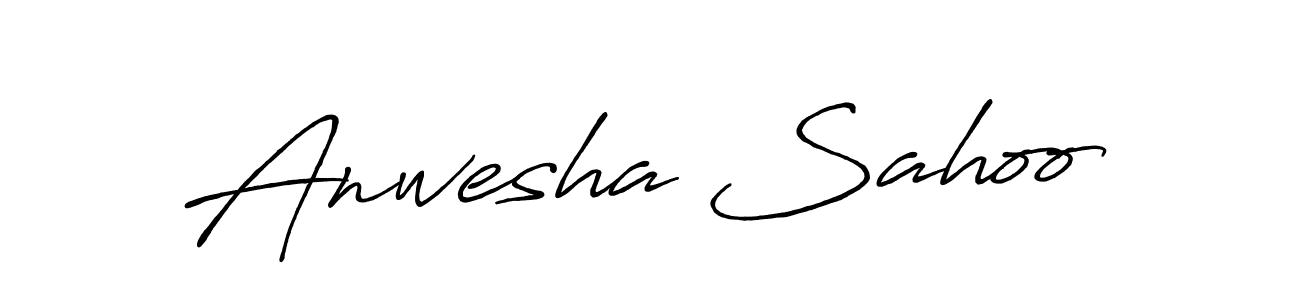 Design your own signature with our free online signature maker. With this signature software, you can create a handwritten (Antro_Vectra_Bolder) signature for name Anwesha Sahoo. Anwesha Sahoo signature style 7 images and pictures png