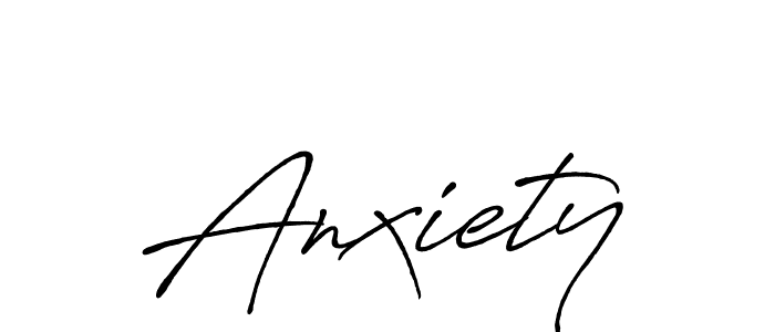 Also we have Anxiety name is the best signature style. Create professional handwritten signature collection using Antro_Vectra_Bolder autograph style. Anxiety signature style 7 images and pictures png