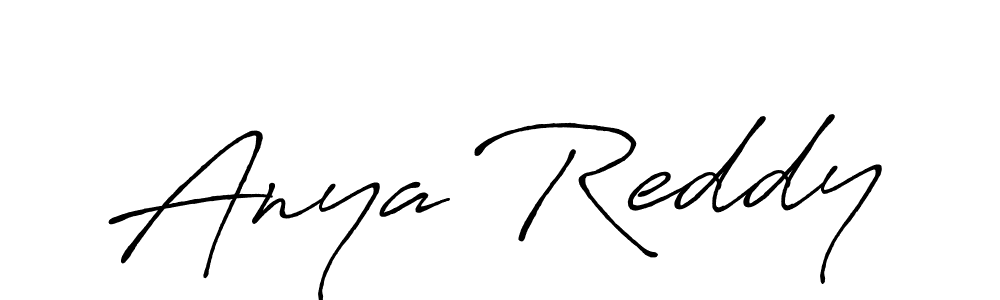 You should practise on your own different ways (Antro_Vectra_Bolder) to write your name (Anya Reddy) in signature. don't let someone else do it for you. Anya Reddy signature style 7 images and pictures png