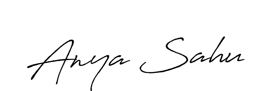 Make a short Anya Sahu signature style. Manage your documents anywhere anytime using Antro_Vectra_Bolder. Create and add eSignatures, submit forms, share and send files easily. Anya Sahu signature style 7 images and pictures png