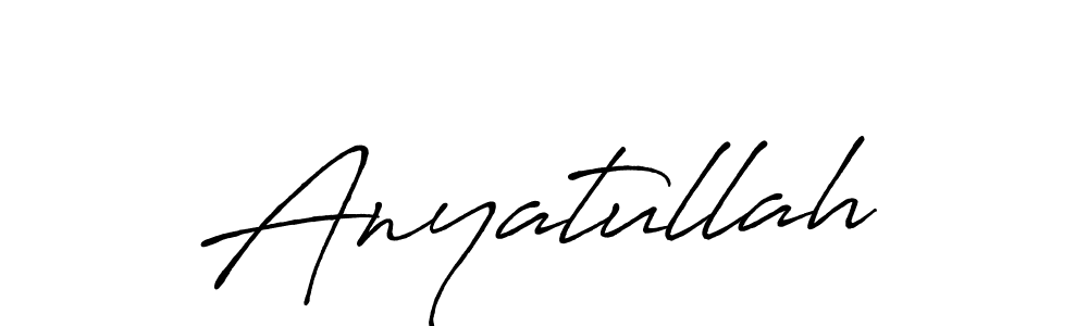 You should practise on your own different ways (Antro_Vectra_Bolder) to write your name (Anyatullah) in signature. don't let someone else do it for you. Anyatullah signature style 7 images and pictures png