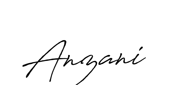 The best way (Antro_Vectra_Bolder) to make a short signature is to pick only two or three words in your name. The name Anzani include a total of six letters. For converting this name. Anzani signature style 7 images and pictures png