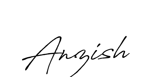 Antro_Vectra_Bolder is a professional signature style that is perfect for those who want to add a touch of class to their signature. It is also a great choice for those who want to make their signature more unique. Get Anzish name to fancy signature for free. Anzish signature style 7 images and pictures png