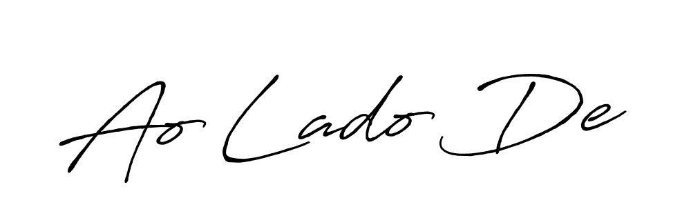 How to make Ao Lado De signature? Antro_Vectra_Bolder is a professional autograph style. Create handwritten signature for Ao Lado De name. Ao Lado De signature style 7 images and pictures png