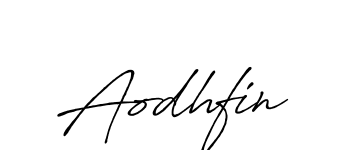 Create a beautiful signature design for name Aodhfin. With this signature (Antro_Vectra_Bolder) fonts, you can make a handwritten signature for free. Aodhfin signature style 7 images and pictures png