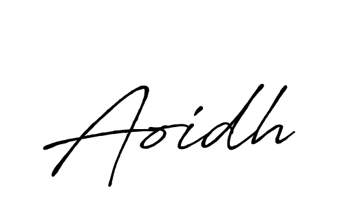 Aoidh stylish signature style. Best Handwritten Sign (Antro_Vectra_Bolder) for my name. Handwritten Signature Collection Ideas for my name Aoidh. Aoidh signature style 7 images and pictures png