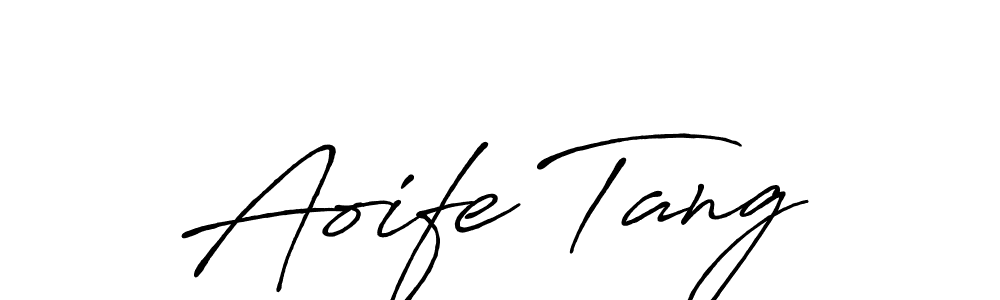 Also we have Aoife Tang name is the best signature style. Create professional handwritten signature collection using Antro_Vectra_Bolder autograph style. Aoife Tang signature style 7 images and pictures png