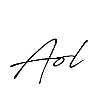 The best way (Antro_Vectra_Bolder) to make a short signature is to pick only two or three words in your name. The name Aol include a total of six letters. For converting this name. Aol signature style 7 images and pictures png
