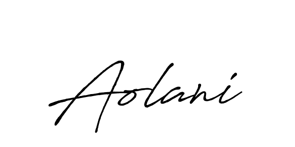 How to Draw Aolani signature style? Antro_Vectra_Bolder is a latest design signature styles for name Aolani. Aolani signature style 7 images and pictures png