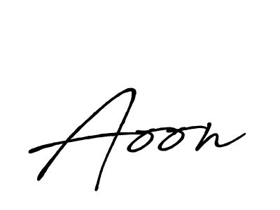 Also You can easily find your signature by using the search form. We will create Aoon name handwritten signature images for you free of cost using Antro_Vectra_Bolder sign style. Aoon signature style 7 images and pictures png