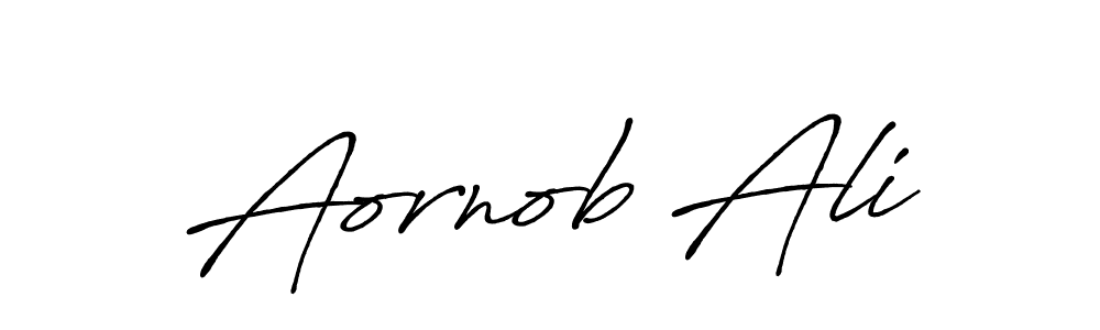You can use this online signature creator to create a handwritten signature for the name Aornob Ali. This is the best online autograph maker. Aornob Ali signature style 7 images and pictures png