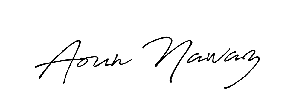 Once you've used our free online signature maker to create your best signature Antro_Vectra_Bolder style, it's time to enjoy all of the benefits that Aoun Nawaz name signing documents. Aoun Nawaz signature style 7 images and pictures png