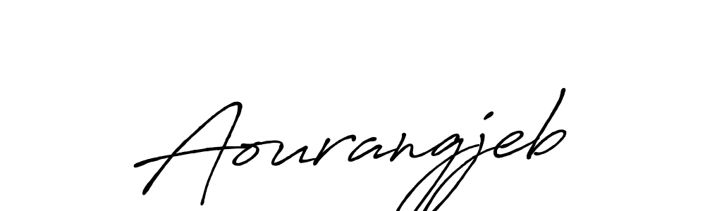 Use a signature maker to create a handwritten signature online. With this signature software, you can design (Antro_Vectra_Bolder) your own signature for name Aourangjeb. Aourangjeb signature style 7 images and pictures png