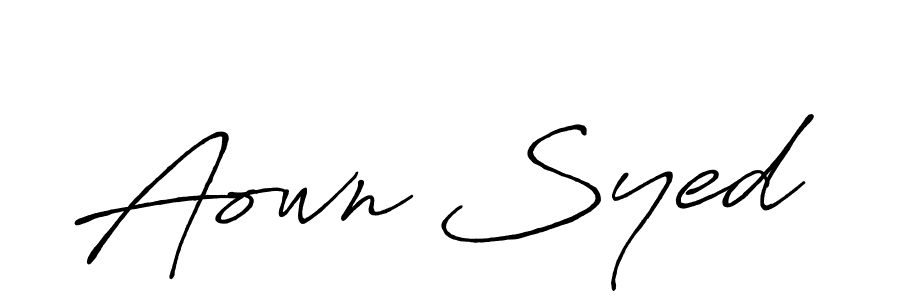 Here are the top 10 professional signature styles for the name Aown Syed. These are the best autograph styles you can use for your name. Aown Syed signature style 7 images and pictures png