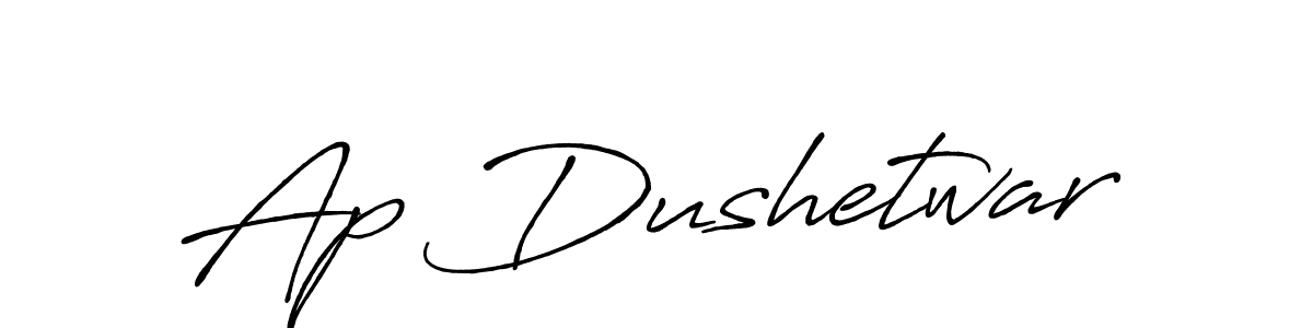 How to Draw Ap Dushetwar signature style? Antro_Vectra_Bolder is a latest design signature styles for name Ap Dushetwar. Ap Dushetwar signature style 7 images and pictures png
