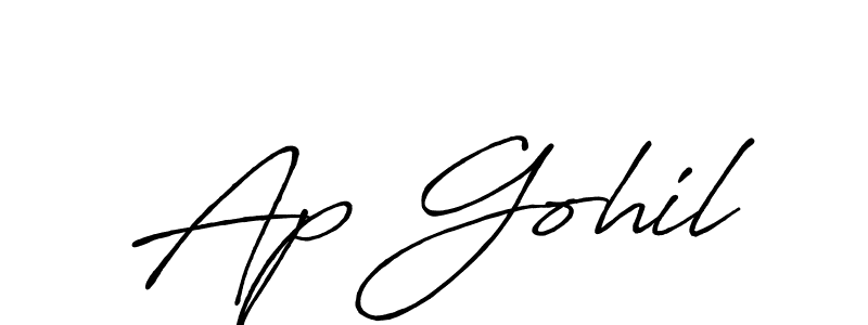 Here are the top 10 professional signature styles for the name Ap Gohil. These are the best autograph styles you can use for your name. Ap Gohil signature style 7 images and pictures png