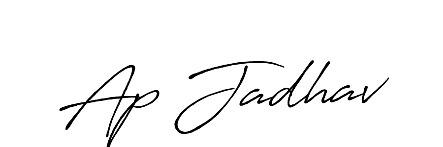 You should practise on your own different ways (Antro_Vectra_Bolder) to write your name (Ap Jadhav) in signature. don't let someone else do it for you. Ap Jadhav signature style 7 images and pictures png