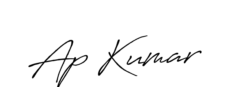 You can use this online signature creator to create a handwritten signature for the name Ap Kumar. This is the best online autograph maker. Ap Kumar signature style 7 images and pictures png