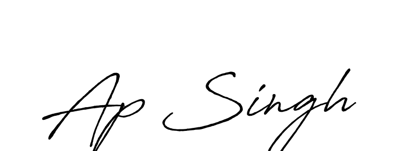 This is the best signature style for the Ap Singh name. Also you like these signature font (Antro_Vectra_Bolder). Mix name signature. Ap Singh signature style 7 images and pictures png