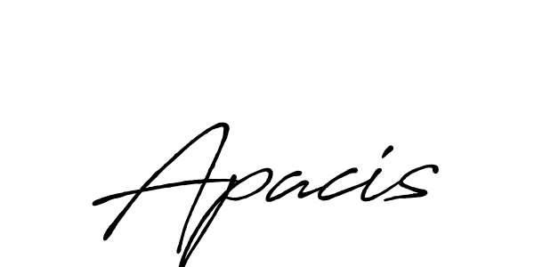 if you are searching for the best signature style for your name Apacis. so please give up your signature search. here we have designed multiple signature styles  using Antro_Vectra_Bolder. Apacis signature style 7 images and pictures png